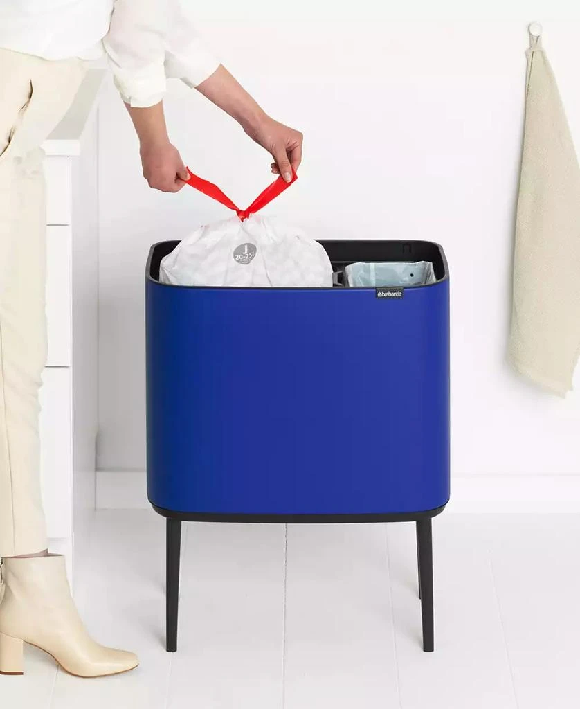 Bo Touch Top Dual Compartment Trash Can, 3 plus 6 Gallon, 11 plus 23 Liter 商品