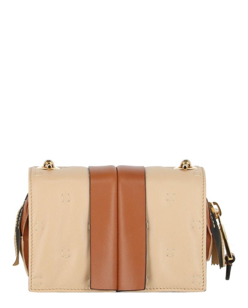 商品Moschino|Inside Out Leather Shoulder Bag,价格¥4743,第7张图片详细描述