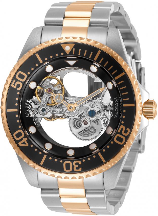 Invicta Pro Diver Automatic Black Dial Mens Watch 34451商品第1张图片规格展示