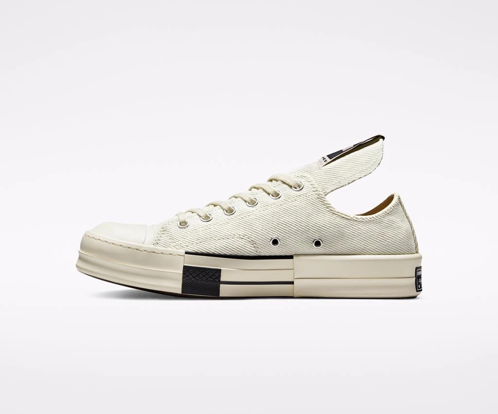 商品Rick Owens|RICK OWENS DRKSHDW X CONVERSE DRKSTAR OX LOW TOP SNEAKERS,价格¥502,第4张图片详细描述