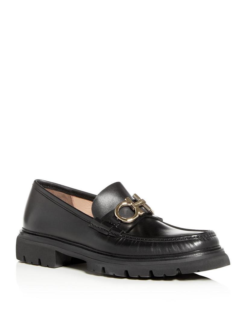 商品Salvatore Ferragamo|Men's Bleecker Leather Moc Toe Loafers,价格¥7748,第1张图片