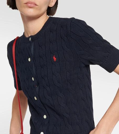 商品Ralph Lauren|绞花针织棉质开衫,价格¥1455,第4张图片详细描述