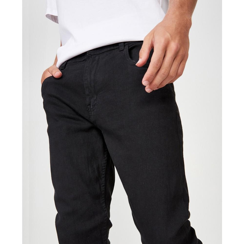 Men's Super Skinny Denim Jeans商品第2张图片规格展示