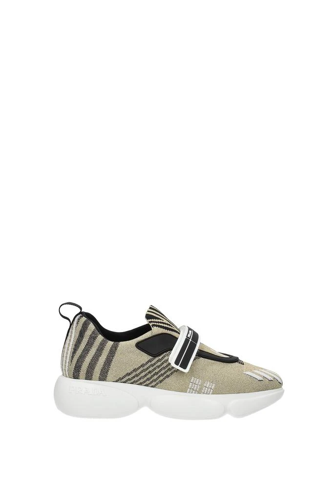 商品Prada|Sneakers Fabric Gold,价格¥2234,第1张图片