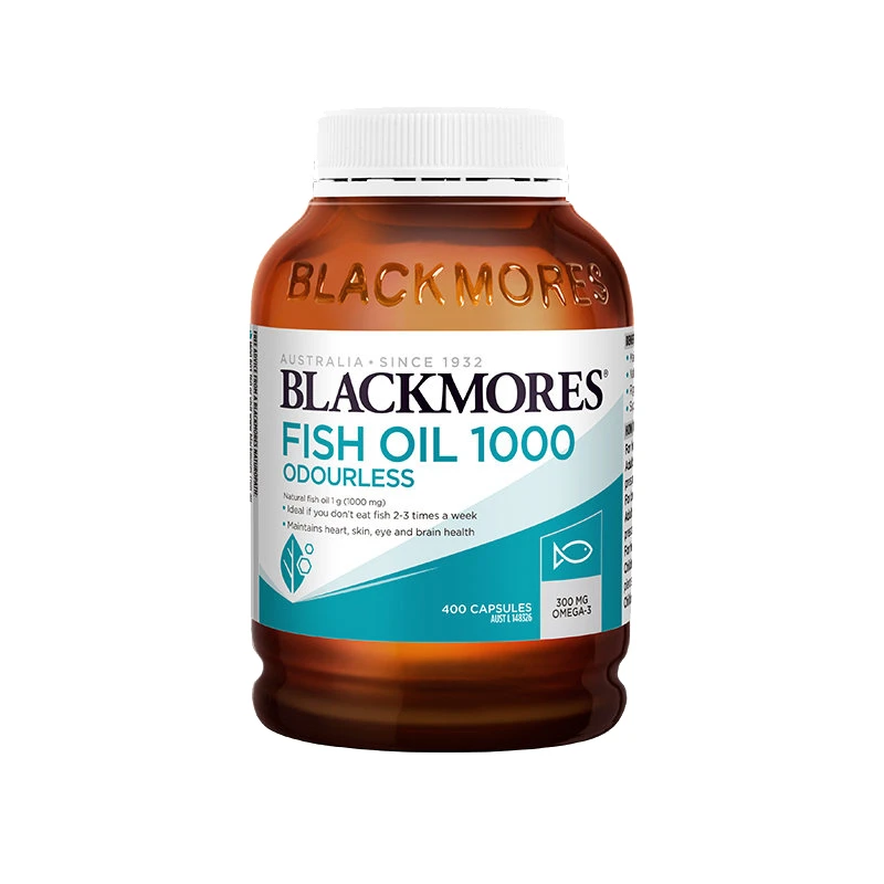 商品[国内直发] Blackmores|Blackmores 澳佳宝 无腥味深海鱼油胶囊 400粒,价格¥147,第1张图片