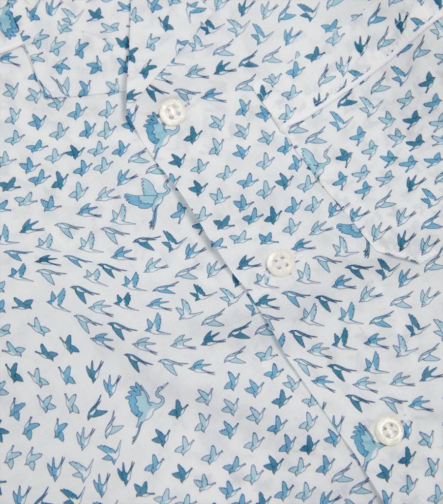 商品Derek Rose Kids|Cotton Bird Print Pyjamas (3-16 Years),价格¥1062,第4张图片详细描述
