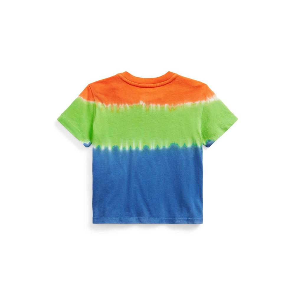Baby Boys Polo Bear Tie-Dye Jersey T-shirt商品第2张图片规格展示