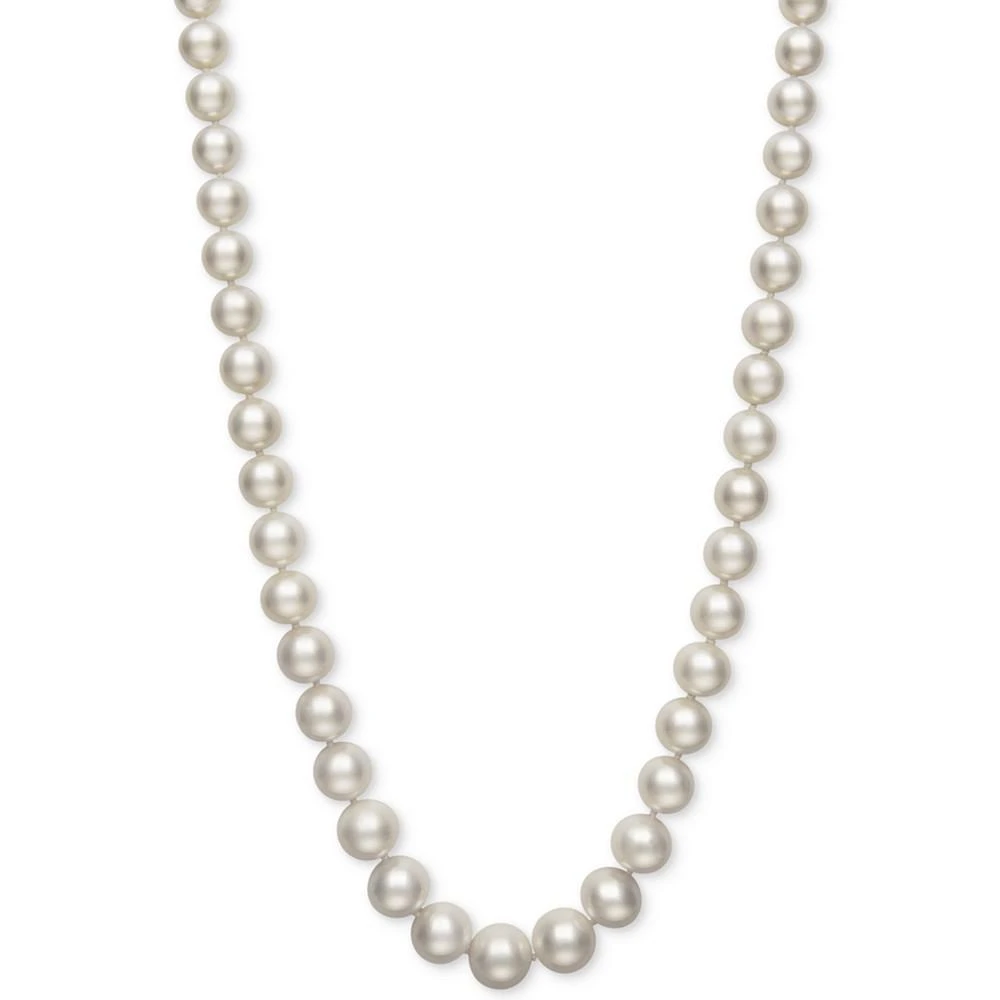 商品Belle de Mer|Cultured Freshwater Pearl (7-1/2 to 11mm) Graduated Pearl Collar Necklace, Created for Macy's,价格¥10200,第1张图片