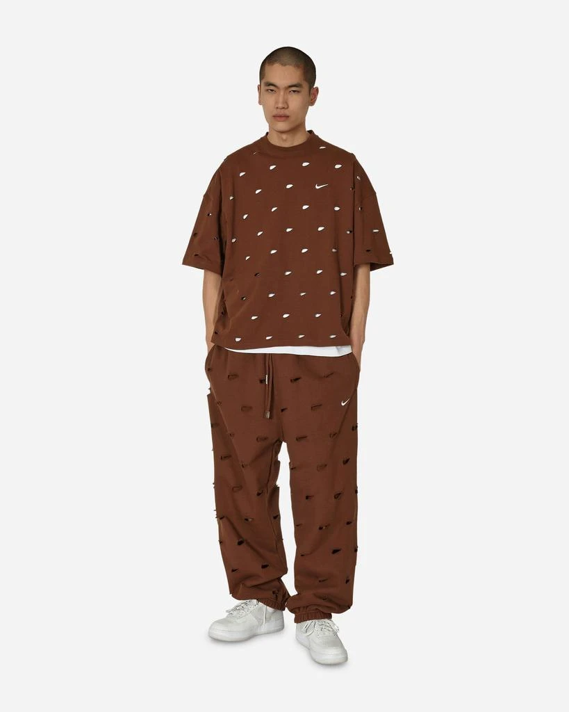 商品NIKE|JACQUEMUS Swoosh Sweatpants Cacao Wow,价格¥687,第4张图片详细描述