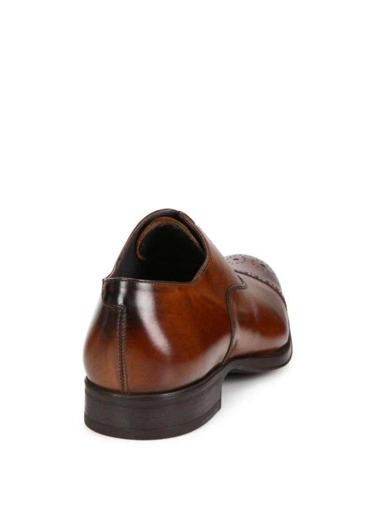 商品To Boot New York|Medallion Leather Cap Toe Oxfords,价格¥2237,第2张图片详细描述