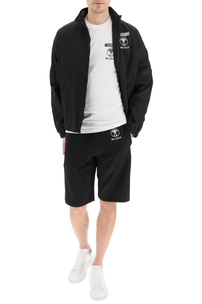商品Moschino|DOUBLE QUESTION MARK NYLON JACKET,价格¥2857,第2张图片详细描述