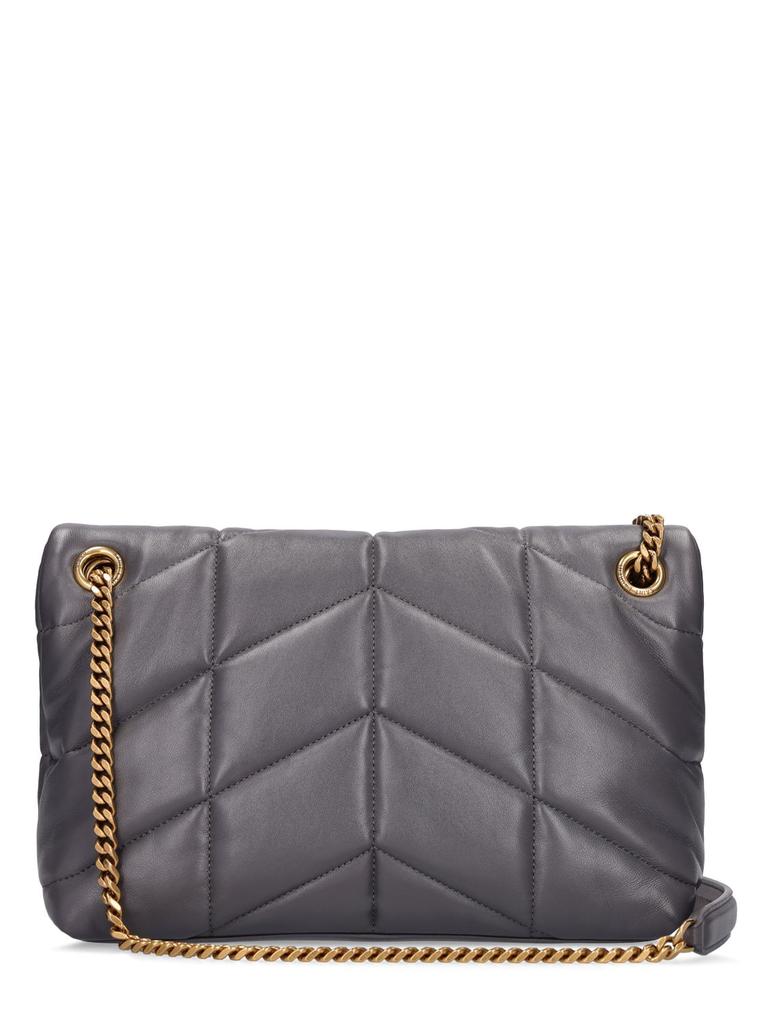Sm Loulou Quilted Leather Shoulder Bag商品第5张图片规格展示
