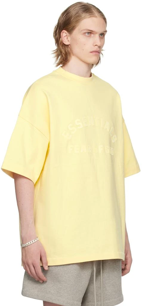 商品Essentials|Yellow Crewneck T-Shirt,价格¥553,第2张图片详细描述