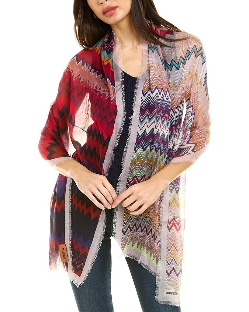 Missoni Silk-Blend Scarf商品第1张图片规格展示