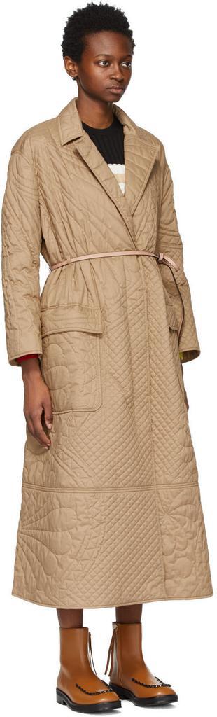 商品Moncler|1 Moncler JW Anderson Khaki Quilted Penbryn Coat,价格¥19922,第4张图片详细描述