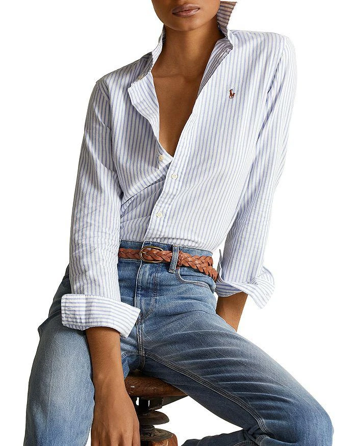 商品Ralph Lauren|Striped Button Down Oxford Shirt,价格¥959,第1张图片
