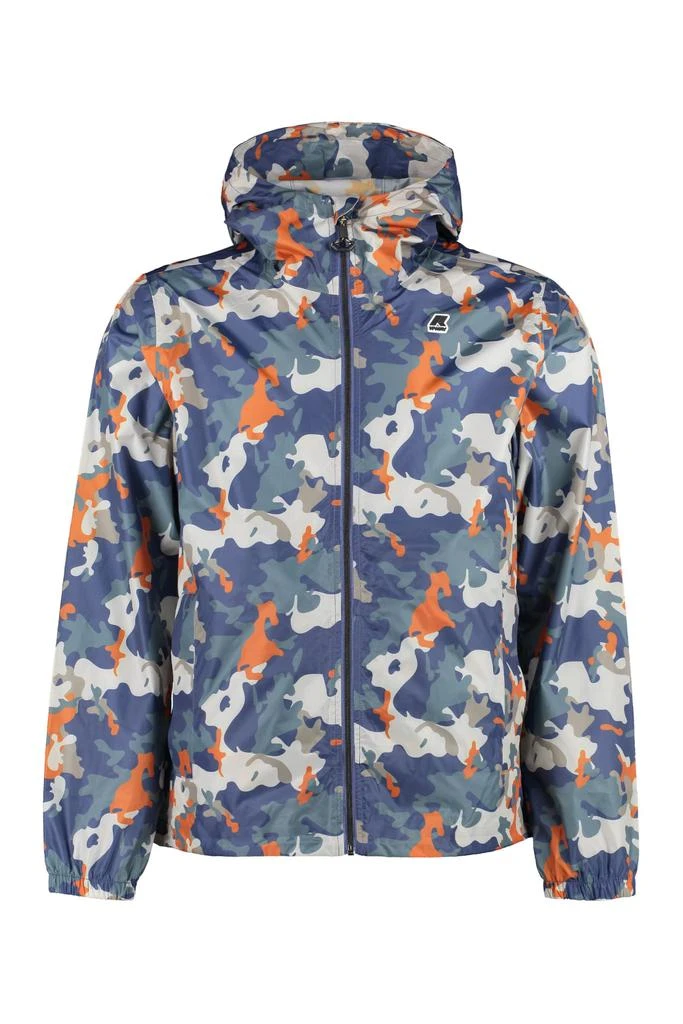 商品K-Way|K-Way Hooded Windbreaker,价格¥1219,第1张图片