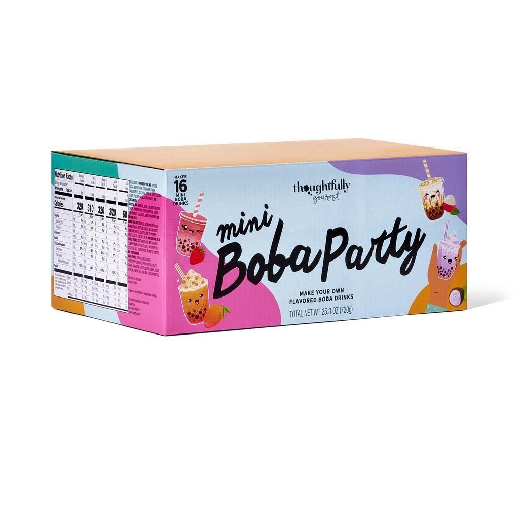 商品Thoughtfully|Gourmet, Mini Boba Party Set, Makes 16 Tasting Portions Of Bubble Tea,价格¥318,第2张图片详细描述