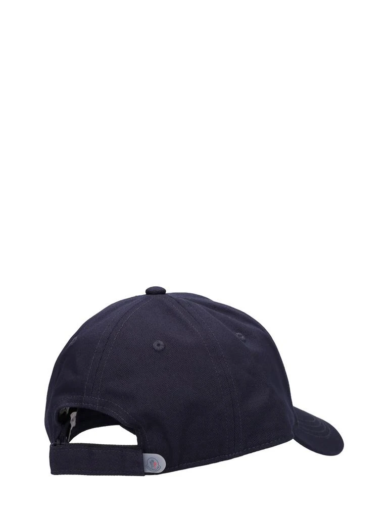 商品Moncler|Logo Cotton Baseball Cap,价格¥1071,第4张图片详细描述