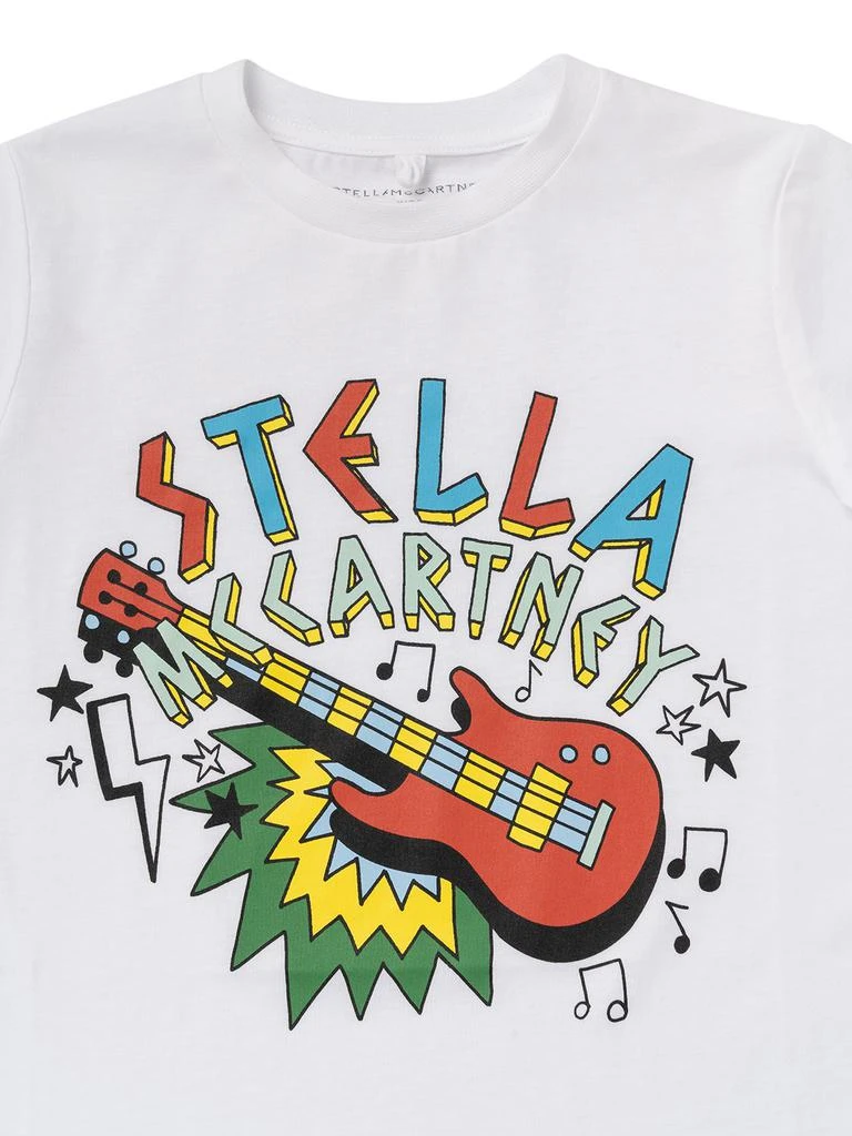 商品Stella McCartney|Logo Print Organic Cotton S/s T-shirt,价格¥355,第1张图片详细描述