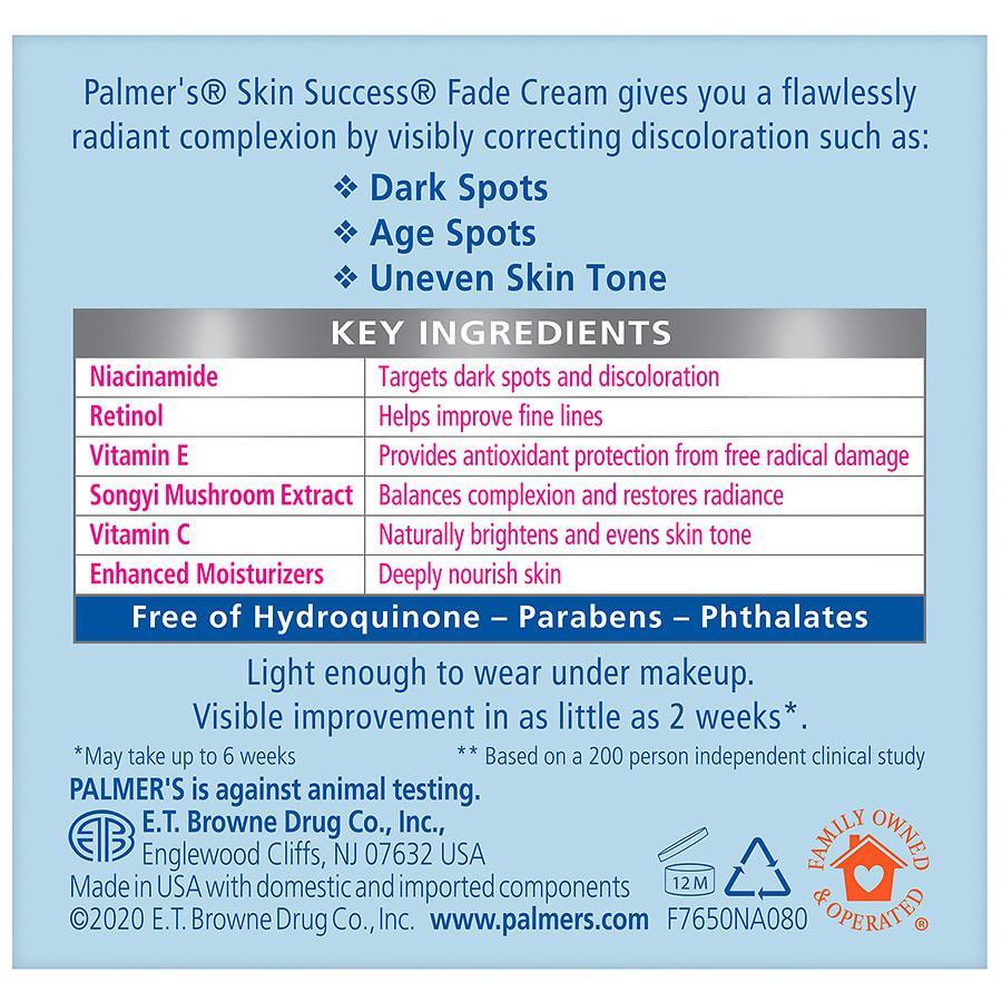 商品Palmer's|Skin Success Fade Cream for All Skin Types,价格¥76,第7张图片详细描述