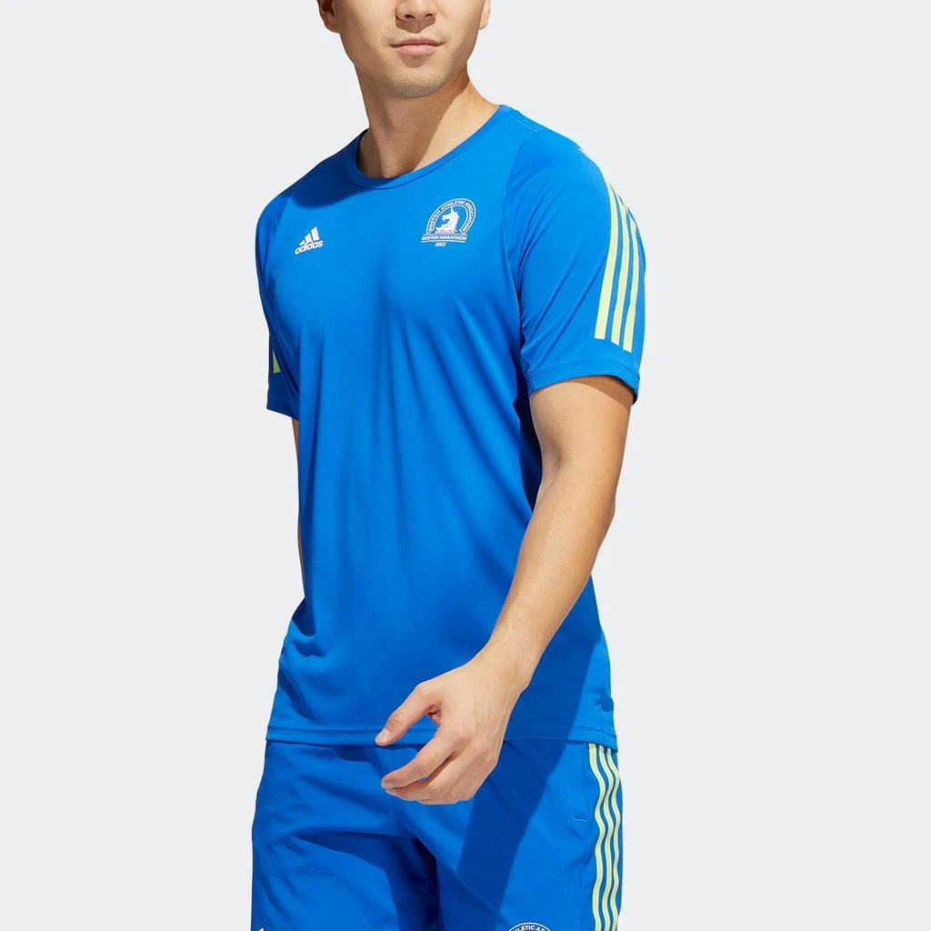 商品Adidas|Men's adidas Boston Marathon 2022 Run Icons Tee,价格¥128,第1张图片