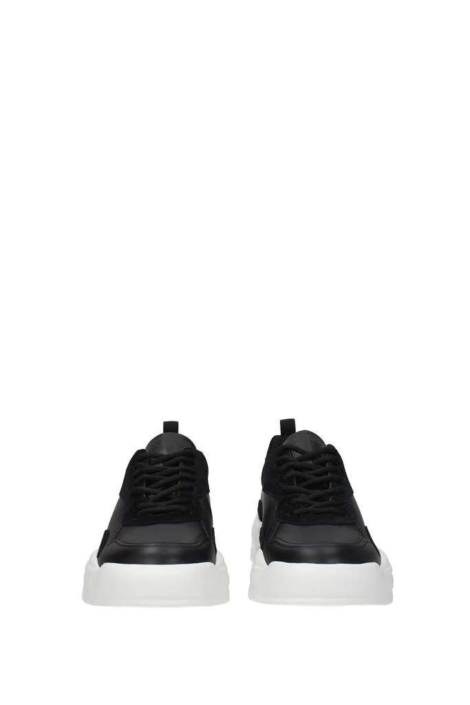 商品Valentino|Sneakers Leather Black White,价格¥3935,第3张图片详细描述