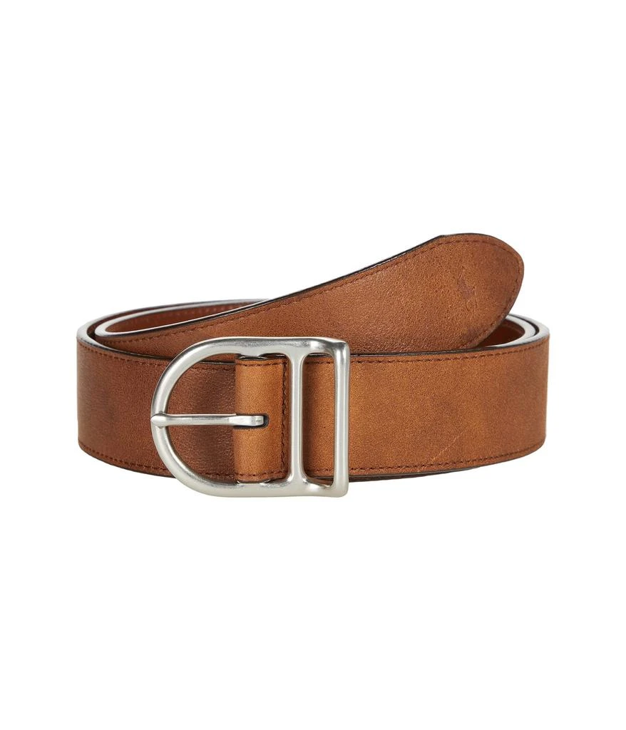 商品Ralph Lauren|Distressed Leather Belt,价格¥636,第1张图片