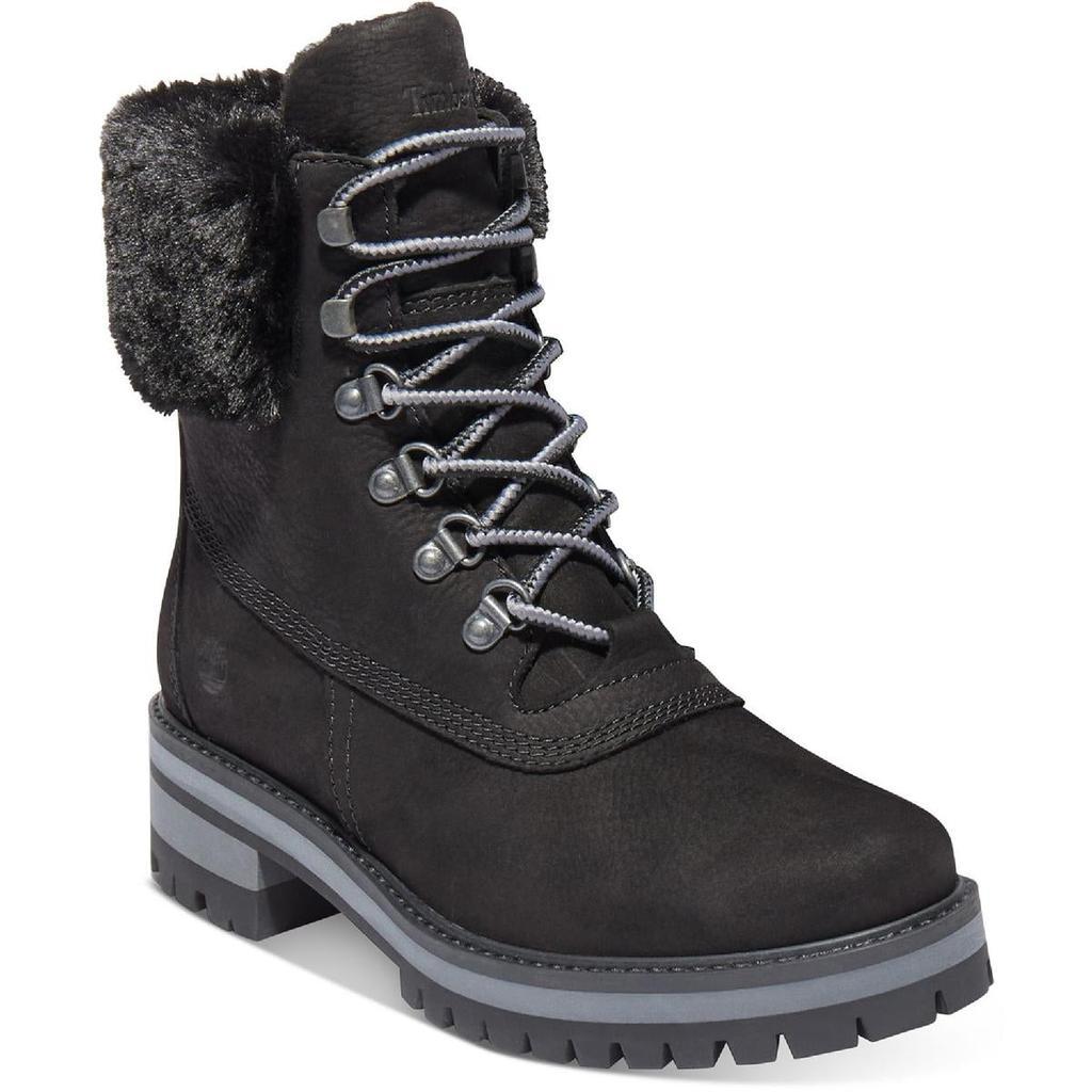 商品Timberland|Timberland Womens Courmayeur Valley Leather Lugged Sole Winter & Snow Boots,价格¥954,第1张图片