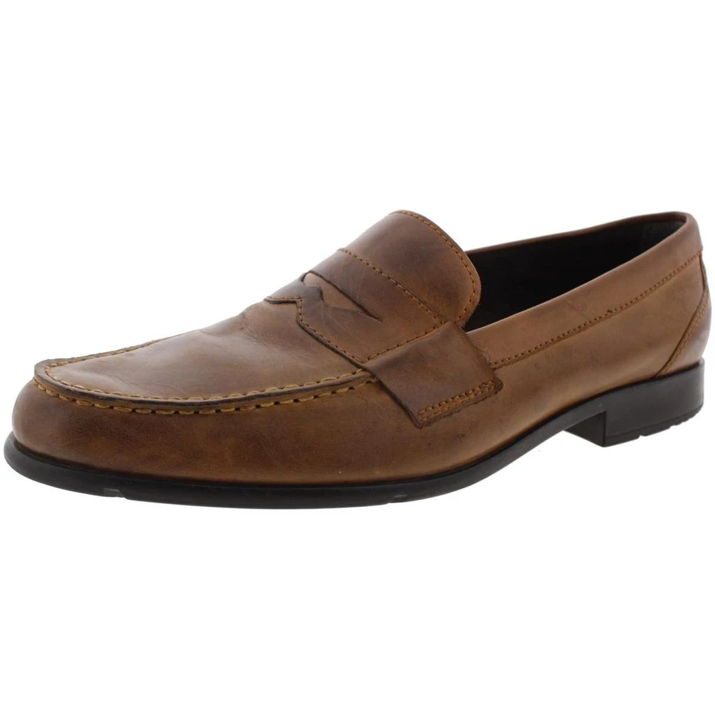 商品Rockport|Rockport Mens Classic Leather Slip On Penny Loafers,价格¥409,第1张图片