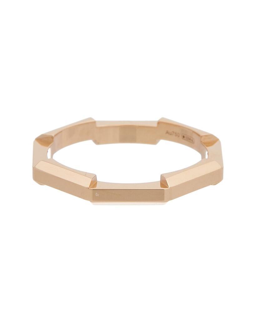 商品Gucci|Gucci Link to Love 18K Rose Gold Ring,价格¥5312,第4张图片详细描述