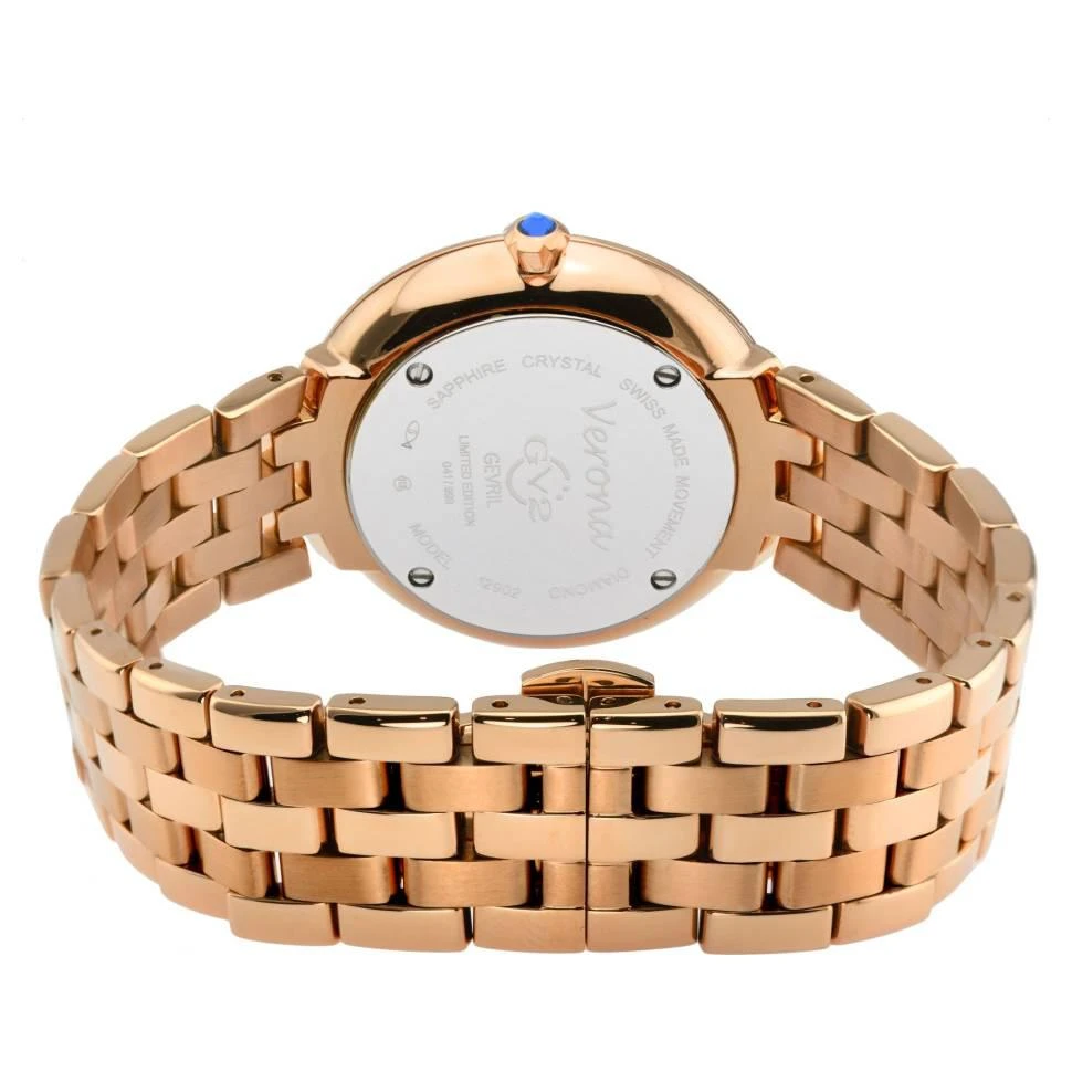 商品Gevril|GV2 by Gevril Verona Diamond Women's Watch,价格¥4800,第2张图片详细描述