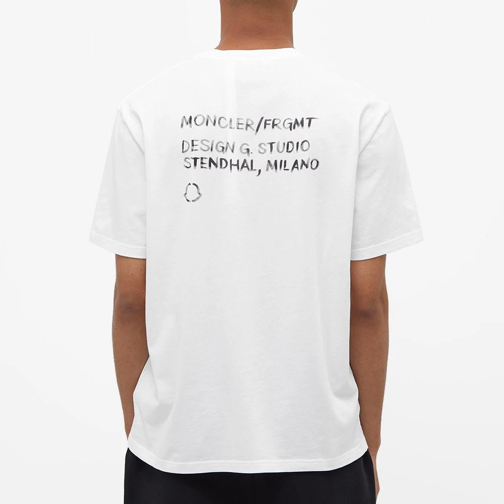 商品Moncler|7 Moncler FRGMT Hiroshi Fujiwara Studio Logo Tee,价格¥2913,第5张图片详细描述