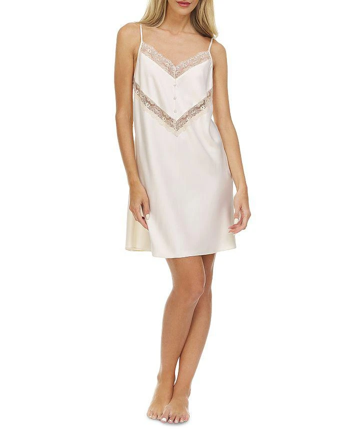 商品Flora Nikrooz|Desirae Charmeuse Chemise,价格¥282,第1张图片