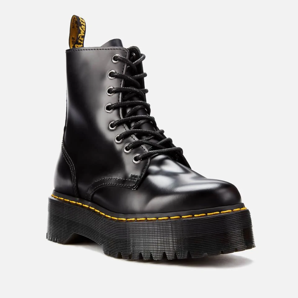 商品Dr. Martens|DR. MARTENS JADON UNISEX SMOOTH LEATHER BOOTS - BLACK,价格¥1957,第2张图片详细描述