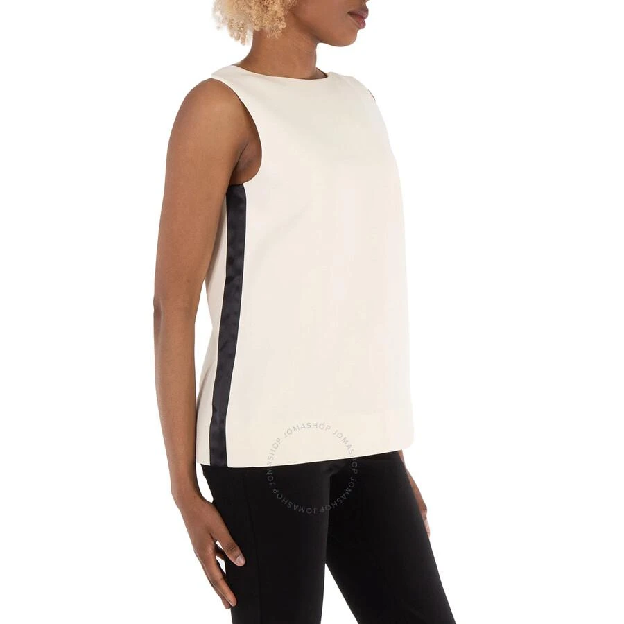 商品Burberry|Ladies Satin Stripe Wool Silk Sleeveless Top,价格¥534,第3张图片详细描述