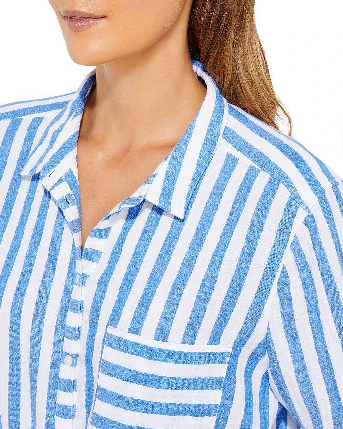 商品Vineyard Vines|Striped Gauze Button Front Shirt,价格¥342,第5张图片详细描述