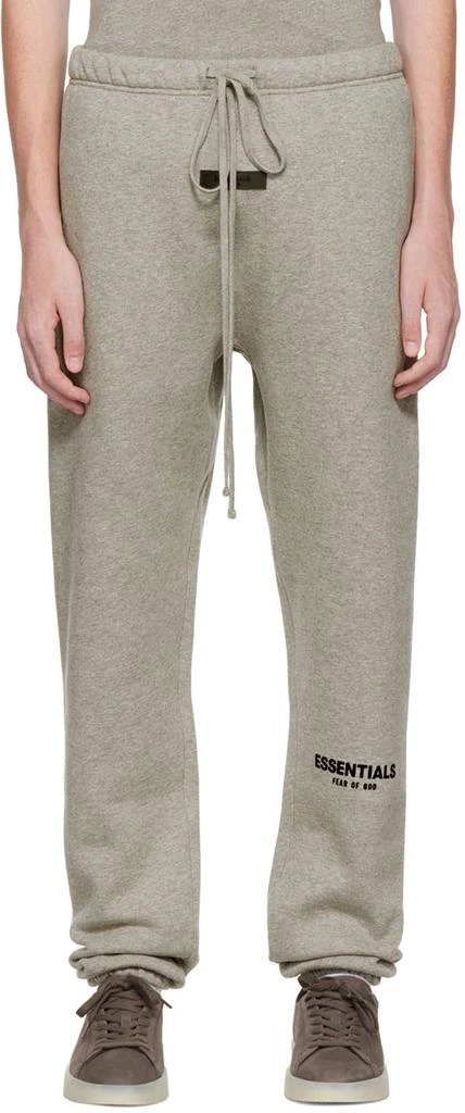 商品Essentials|Gray Straight Lounge Pants,价格¥713,第1张图片