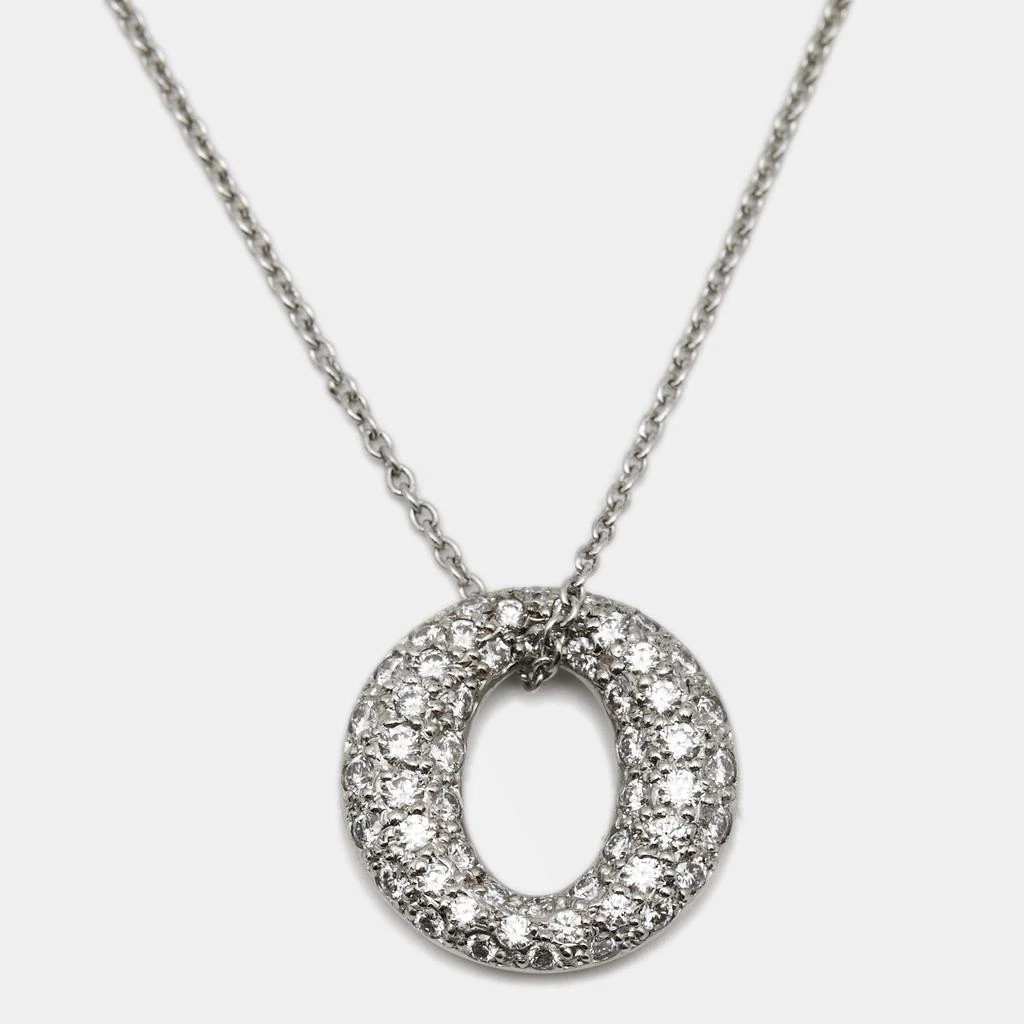 商品[二手商品] Tiffany & Co.|Tiffany & Co. Sevillana Diamonds Platinum Pendant Necklace,价格¥11255,第1张图片