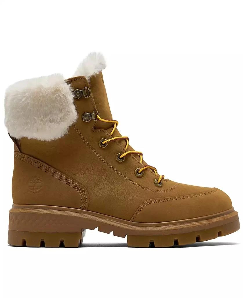 商品Timberland|Women's Cortina Valley 6" Lace-Up Water Resistant Boots from Finish Line,价格¥1387,第2张图片详细描述