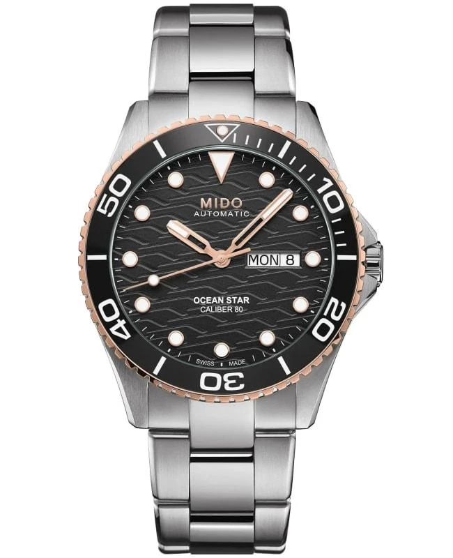 商品MIDO|Mido Ocean Star 200 C Black Dial Grey Steel Men's Watch M042.430.21.051.00,价格¥6565,第1张图片