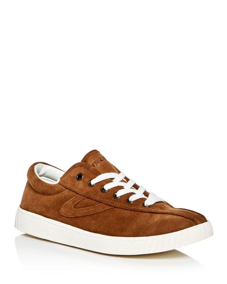 商品Tretorn|Men's Nylite Plus Suede Lace Up Sneakers,价格¥371,第1张图片