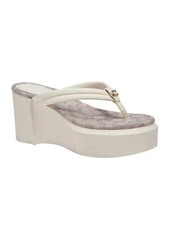 商品Coach|Franki Platform Flip Flops,价格¥249,第1张图片