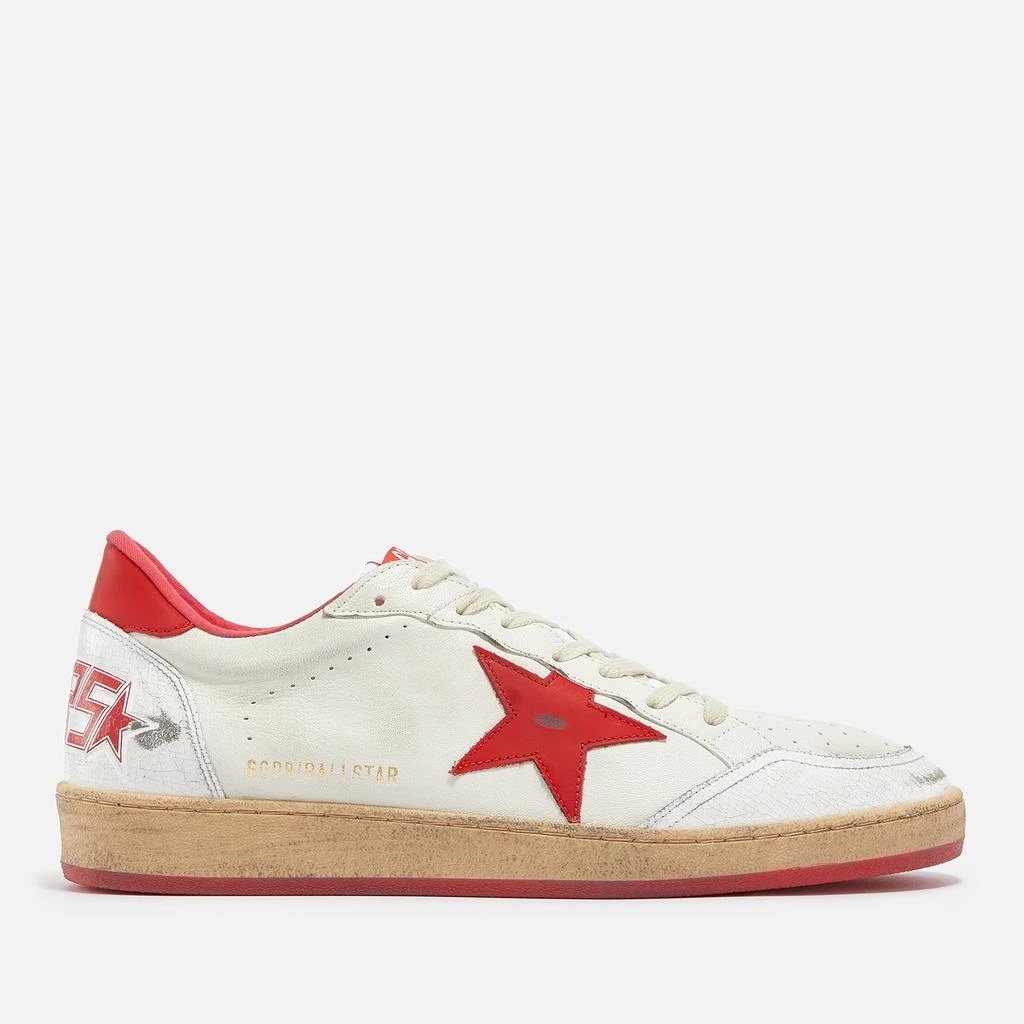 商品Golden Goose|Golden Goose Men's Ball Star Leather Trainers,价格¥3844,第1张图片