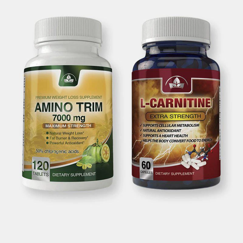 商品Totally Products|Amino Trim and L-Carnitine Combo Pack,价格¥215,第1张图片