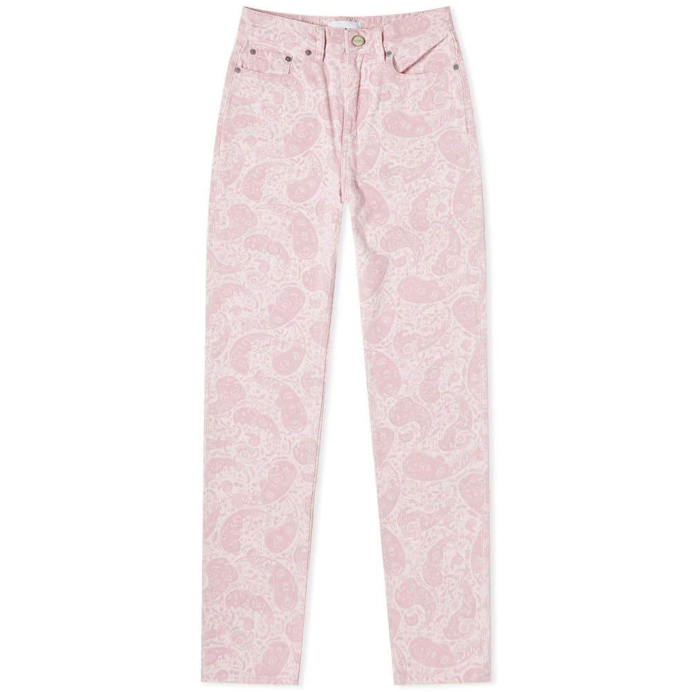 商品Ganni|GANNI Print Denim Swigy Jean,价格¥916,第1张图片