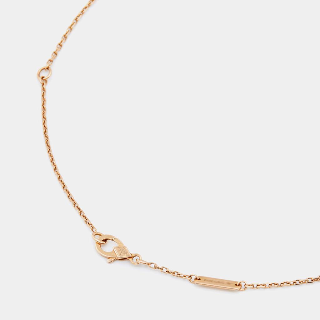 商品[二手商品] Van Cleef & Arpels|Van Cleef & Arpels Perlée Clover Diamonds 18k Rose Gold Pendant Necklace,价格¥25216,第6张图片详细描述