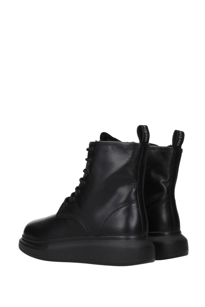 商品Alexander McQueen|Ankle Boot Leather Black,价格¥2505,第6张图片详细描述