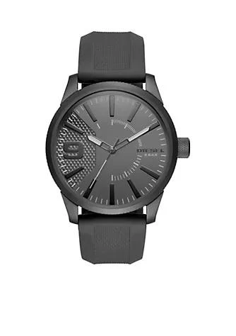 商品Diesel|Mens Silicone Three Hand Watch,价格¥1194,第1张图片