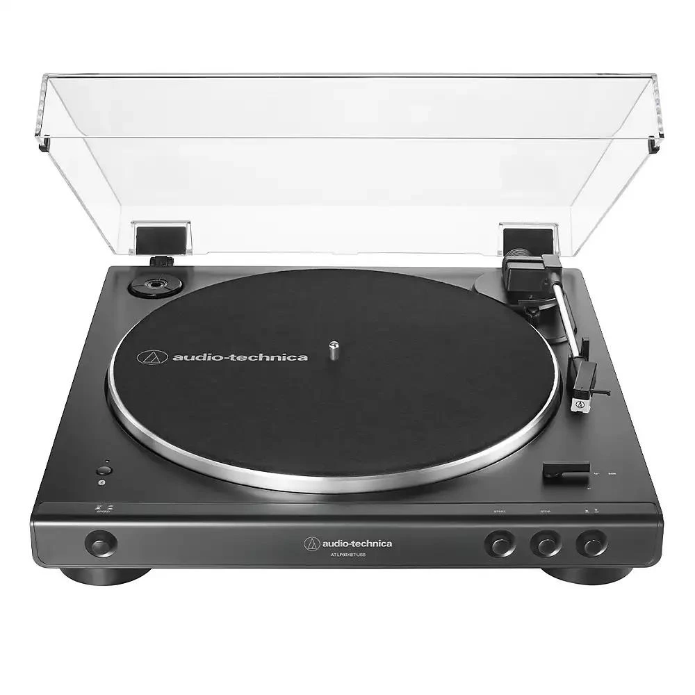 商品Audio-Technica|Audio-Technica AT-LP60XBT-USB Fully Automatic Belt-Drive Turntable with Bluetooth (Wireless, USB & Analog),价格¥2076,第1张图片